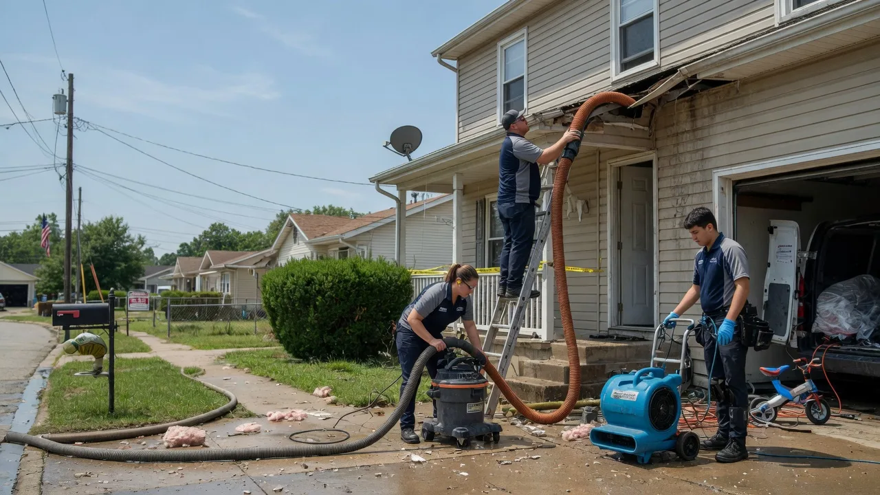 Water Damage Restoration in Medora, IL near me